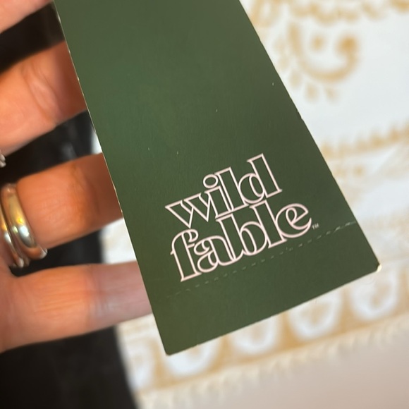 NEW With Tags - Women's Maxi Dress - Wild Fable Black Lace With Lining L - Picture 7 of 11